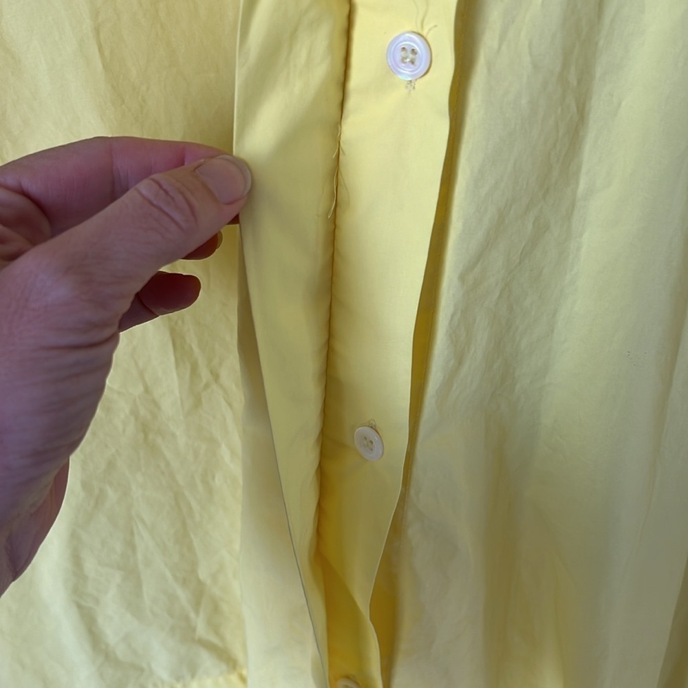 Sofie d’hoore yellow belted shirt dress - Picture 9 of 13